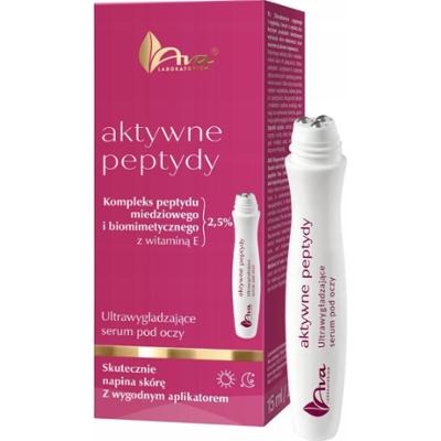 Ava Aktywne Peptydy Wygładzające Serum Pod Oczy Przeciwzmarszczkowe 15ml