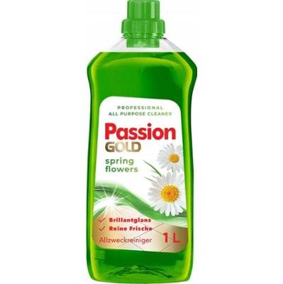 Passion Gold Uniwersalny Płyn Do Mycia Podłóg Świeże Wiosenne Kwiaty 1000ml