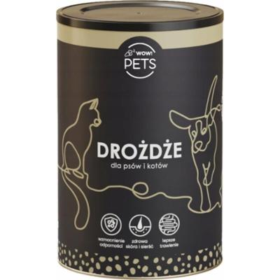 Wow Hau Drożdże Browarnicze Dla Psów Kotów Proszek Naturalny Probiotyk 600g
