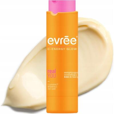 Evree C Energy Glow Rozświetlający Krem Do Twarzy Witamina C Żeń Szeń 45ml