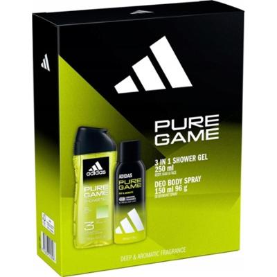 Adidas Pure Game Zestaw Prezentowy Kosmetyków Męskich Żel Pod Prysznic DEO