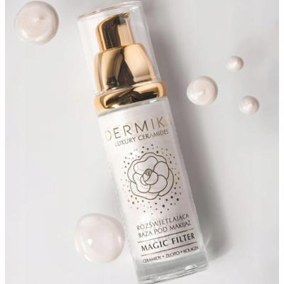 Dermika Luxury Ceramides Magic Filter Rozświetlająca Baza Pod Makijaż 30ml