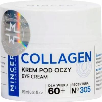 Mincer Collagen No 305 Kolagenowy Krem Pod Oczy 60+ z Witamina E 15ml