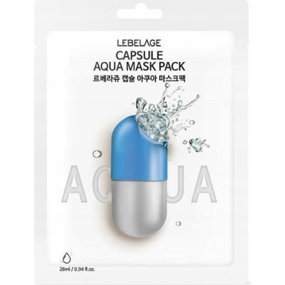 Lebelage Dr Capsule Aqua Nawilżająca Maseczka Do Twarzy w Płachcie 28ml