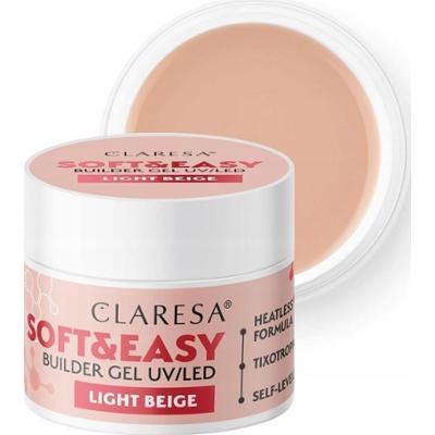 Claresa Soft Easy Gel Żel Budujący Light Beige 45g