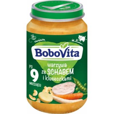 Bobovita Obiadek Dla Dzieci Ze Schabem i Kluseczkami Po 9 Miesiącu 190g
