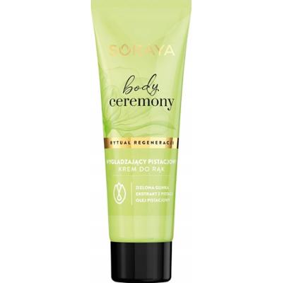 Soraya Body Ceremony Krem Do Rąk Wygładzający Pistacja Zielona Glinka 50 ml
