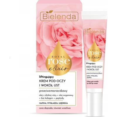Bielenda Zestaw Prezentowy Kosmetyków Royal Rose Elixir Krem + Krem p. Oczy