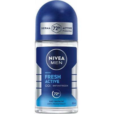 Nivea Men Fresh Active 72H Antyperspirant Męski Antybakteryjny w Kulce 50ml