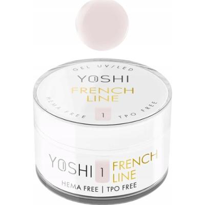 Yoshi French Line Budujący Samopoziomujący Żel Do Paznokci UV LED No 1 50ml