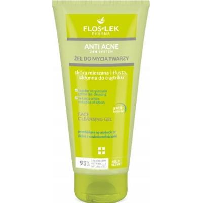 Floslek Anti Acne System Żel Do Mycia Twarzy 200ml