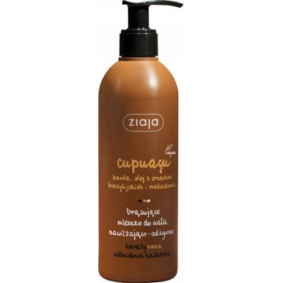 Ziaja Cupuacu Brązujące Mleczko Do Ciała Nawilżająco Odżywcze z Shea 300ml