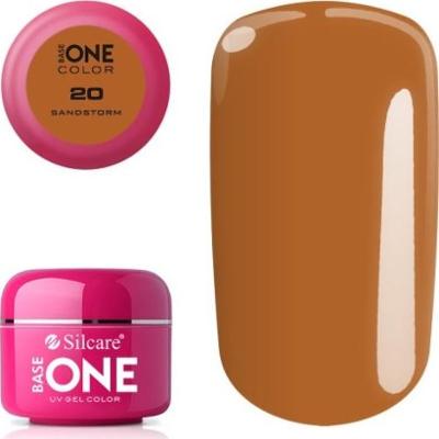 Silcare Base One Żel UV 20 Sandstorm Brąz 5g