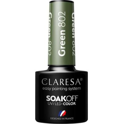 Claresa Take Me To The River Lakier Hybrydowy Do Paznokci Green 802 5g