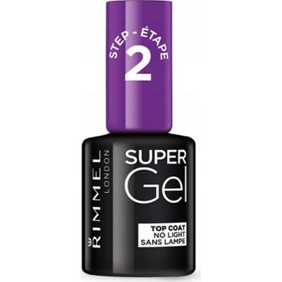 Rimmel Super Gel Top Coat Do Paznokci Przedłużający Trwałość Lakieru 12ml