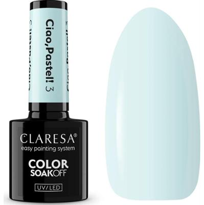 Claresa Lakier Hybrydowy Do Paznokci Pastelowy Niebieski Ciao Pastel 3 5g