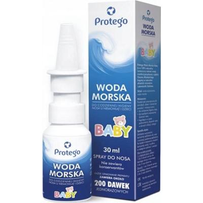 Protego Woda Morska Baby Spray Do Nosa Dla Dzieci Infekcje Alergie 30 ml