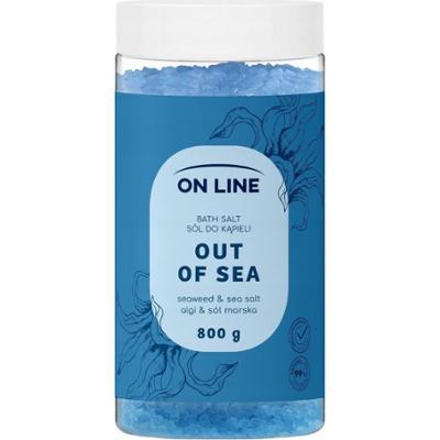 On Line Relaksująca Pielęgnująca Sól Morska Do Kąpieli Algi Out Of Sea 800g