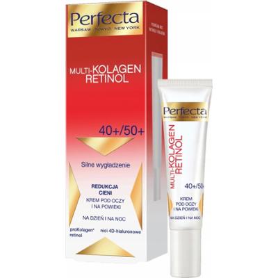 Perfecta Multikolagen Retinol Wygładzający Krem Pod Oczy Na Powieki 40/50+