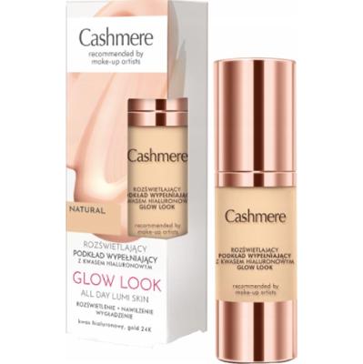 Cashmere Glow Look Rozświetlający Podkład Do Twarzy Złoto 24K Natural 30ml
