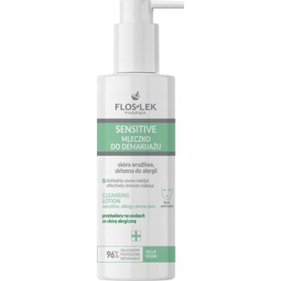Floslek Sensitive Mleczko Do Demakijażu Twarzy i Oczu Cera Wrażliwa 175ml