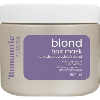 Romantic Blond Nawilżająca Maska Do Włosów Ochładzająca Kolor Jedwab 500ml