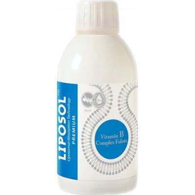 Aliness Liposol Witamina B Complex Folate B1-B12 Suplement Zmęczenie 250ml