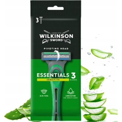 Wilkinson Essentials Sensitive 3 Maszynka Do Golenia Jednorazowa 3 sztuki