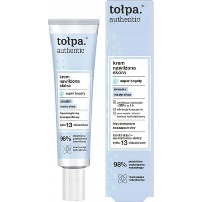 Tołpa Authentic Super Bogaty Krem Do Twarzy Na Dzień i Na Noc Skwalan 40ml