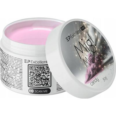 Excellent PRO Mig Mig Gel Budujący Żel Do Paznokci Mleczny Róż Candy 30g