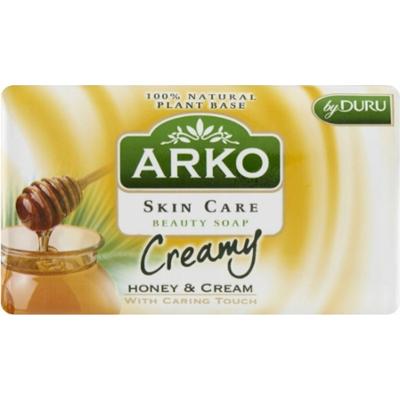 Arko Skin Care Kremowe Nawilżające Mydło w Kostce Do Rąk Ciała Miód 90g