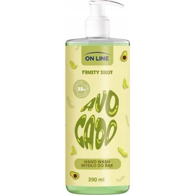 On Line Fruity Shot Mydło w Płynie Do Mycia Rąk z Pompką Avokado 390ml