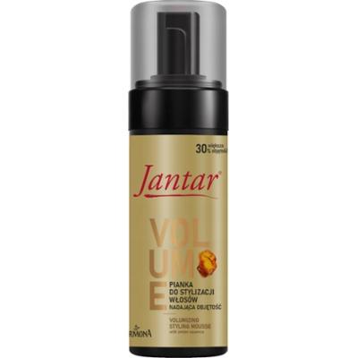 Jantar Pianka Do Stylizacji Włosów Nadająca Objętości z Bursztynem 150ml