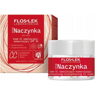 Floslek Stop Naczynka Krem CC Do Twarzy Nawilżająco Wzmacniający SPF20 50ml
