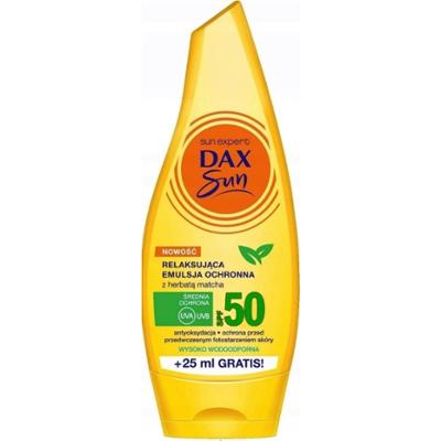 Dax Sun Relaksująca Wodoodporna Emulsja Do Ciała SPF 50 Matcha 175ml