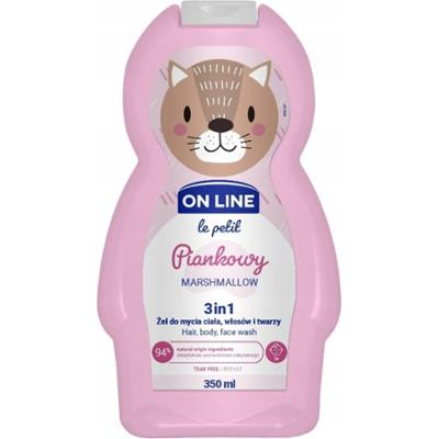 On Line Le Petit Żel Do Mycia Ciała Włosów Twarzy Dzieci 1+ Piankowy 350ml