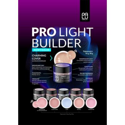Palu Pro Light Builder Gel UV/LED Żel Budujący Charming Cover Perłowy 90g