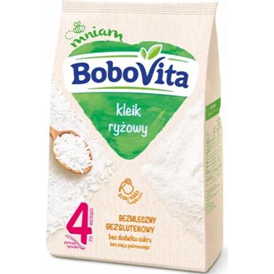 Bobovita Kaszka Dla Dzieci Kleik Ryżowy Bezglutenowy Po 4 Miesiącu 160g