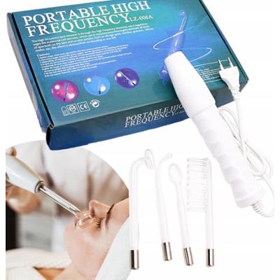 Darsonval Derma Wand 4 Elektrody Zestaw Do Pielęgnacji Twarzy Ciała Włosów