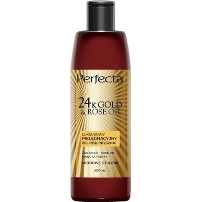 Perfecta Gold 24K Luksusowy Żel Odświeżający Pod Prysznic Różany 400ml