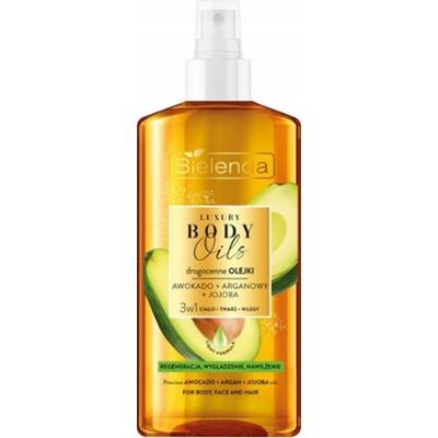 Bielenda Luxury Body Oils 3w1 Olejek Do Ciała Twarzy Włosów Awokado 150ml