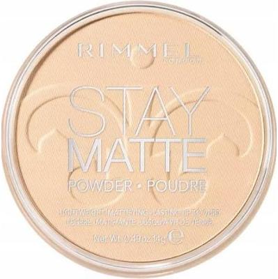 Rimmel Puder Stay Matte Matujący 001 Transparent