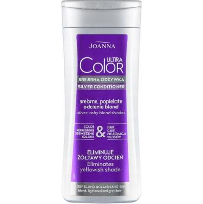 Joanna Ultra Color Srebrna Odżywka Do Włosów Blond Popielatych Siwych 200g