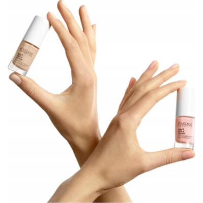 Eveline Nail Therapy 6w1 Wzmacniająca Odżywka Do Paznokci Pink Pearl 5ml