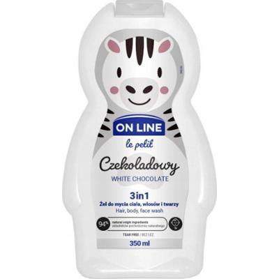 On Line Le Petit Żel Do Mycia Ciała Włosów Twarzy Dzieci 1+ Czekolada 350ml