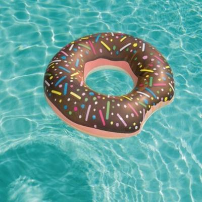 Materac Dmuchany Koło Do Pływania Duży Donut Dla Dzieci i Dorosłych 90cm