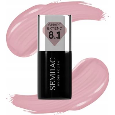Semilac Smart Extend 8w1 Lakier Hybrydowy Baza Top 802 Nude Rose 7ml