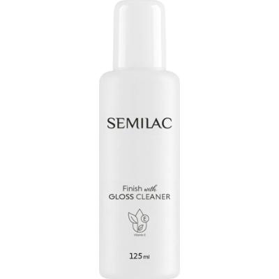 Semilac Finish With Gloss Cleaner Do Paznokci Odtłuszczacz Nabłyszcza 125ml