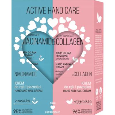 Floslek Active Hand Care Zestaw Prezentowy Kosmetyków Krem Do Rąk 2 x 50ml