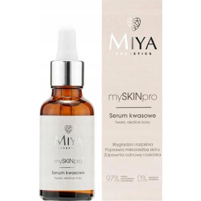 Miya mySKINpro Kwasowe Serum Do Twarzy Wygładzająco Rozjaśniające 30ml